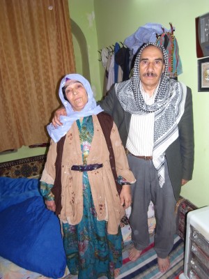 Le couple kurde, Farida et Aziz